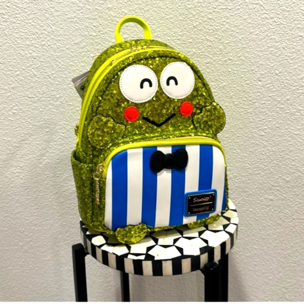 Keroppi Sanrio Sequins backpack